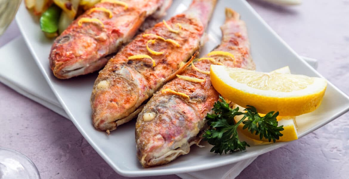 salmonetes fritos crujientes